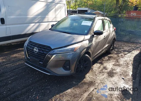 2023 Nissan Kicks Sr z USA, uszkodzony, nr VIN 3N1CP5DV2PL575163